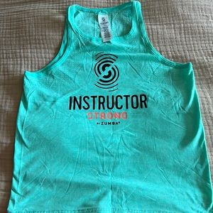 STRONG by Zumba Instructor Tank Mint Green